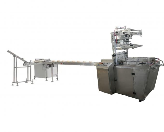 Elliptical Biscuit Packing Machine 3Phase X Fold Type Packing Machine