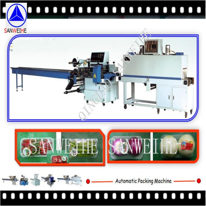 4.7KW 220V Shrink Wrap Packing Machine SWD2000 Pof Shrink Film Machine 0