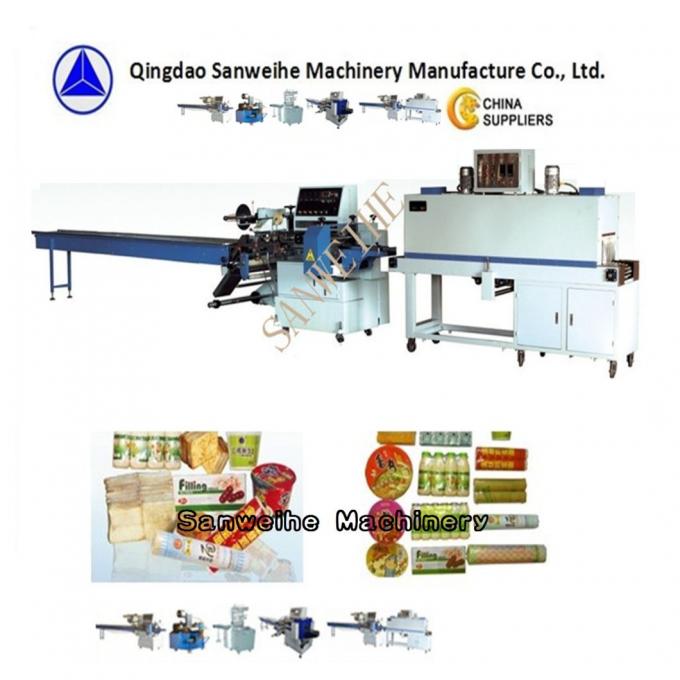 Manual Magzine Books 220V Automatic Shrink Wrapping Machine Swd 2000 0