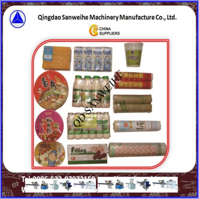 SWD 2500 Shrink Wrap Packing Machine Cotton Swab PLC Control Heat Shrink Wrap Machine 4