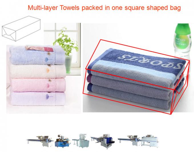 Multi Layered Stacked Towels Drink Packaging Machine  SWWF 800 Shrink Wrap Packaging 3