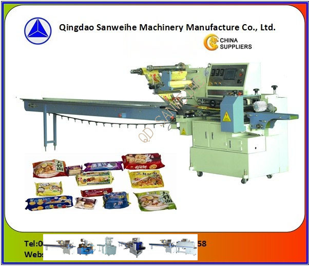 SWSF 450 Servo Motor Flow Wrapping Machine Toothpick Packing Machine 0