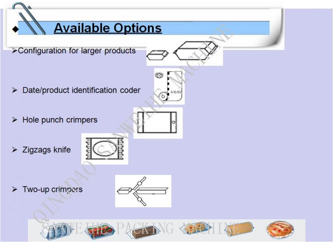 SWF 590 Baked Food Form Fill Seal Automatic Packing Machinery 5