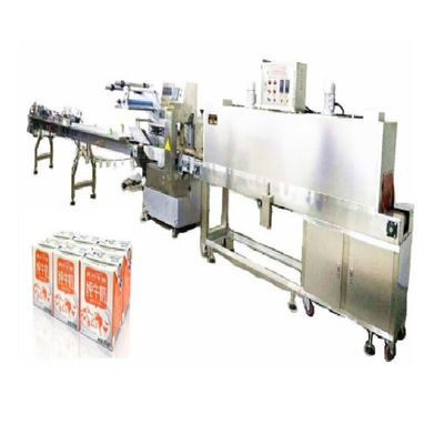 PE Bottle Automated Packaging Line Tetra Milk Automatic Feeding Line