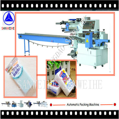 OPP Automatic Biscuit Packing Machine 150packs/Min Horizontal Flow Wrap Machine