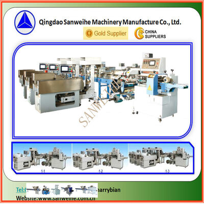 Power Consumption 2.5 KW Automated Biscuit Wrapping Machine Silver Grey Compact Design Ideal for Biscuit Packaging Lines