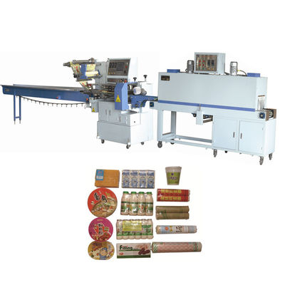 PLC Control Automatic Packing Machine Fully Sealed Automatic Heat Shrink Packaging