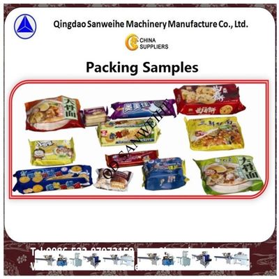CPP Automatic Horizontal Flow Pack Machine SWA 450 Bread Packaging Machine