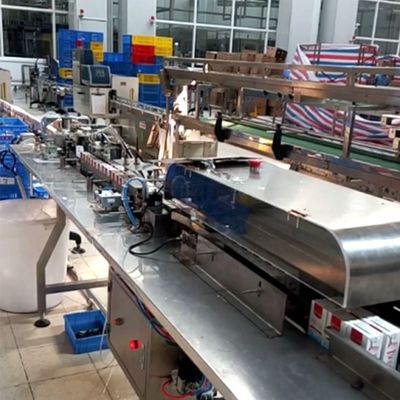 PE Bottle Automated Packaging Line Tetra Milk Automatic Feeding Line