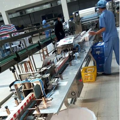PE Bottle Automated Packaging Line Tetra Milk Automatic Feeding Line