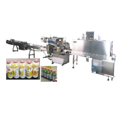 380V Grouping Automatic Screw Feeder Machine Collective Milk Packaging Line