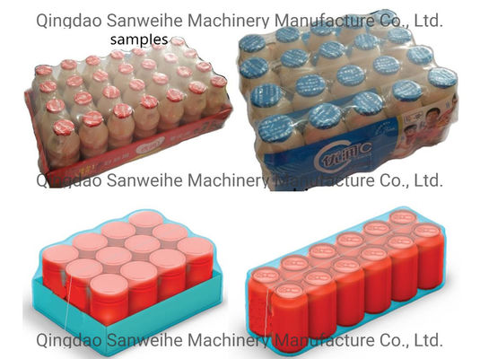 SWSF 800 Shrink Wrap Packing Machine Collective Bottles Auto Shrink Wrapping Machine