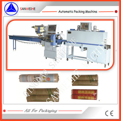 Button Controlled Heat Shrink Packaging Equipment 3 Sides Seal Packaging Machine