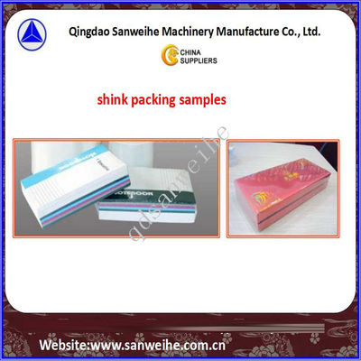Book Magazine Automatic Shrink Wrapping Machine Shrink Wrapping Food Box Packing