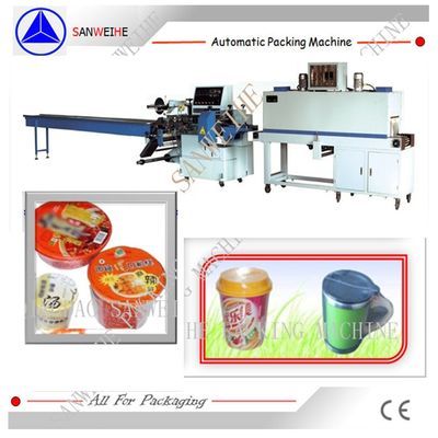 Trayed Vegetable Packing Machine SWD 2500 Heat Shrink Wrapping Machine