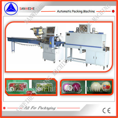 4.7KW 220V Shrink Wrap Packing Machine SWD2000 Pof Shrink Film Machine