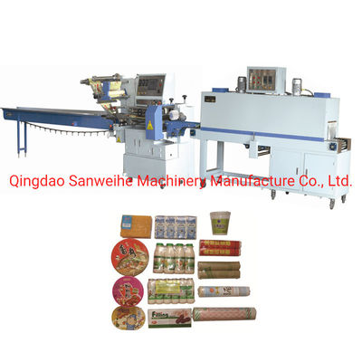 Manual Magzine Books 220V Automatic Shrink Wrapping Machine Swd 2000