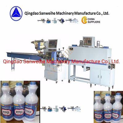 PET Bottles Instant Noodle Packing Machine Heat Shrink Wrapping Machine