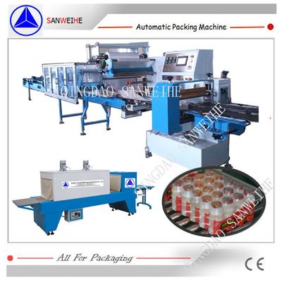Collective Bottles Automatic Shrink Packaging Machine Plastic Bottle Shrink Packing Machine