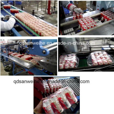 Multiple Bottles Automatic Shrink Wrap Machine SWD 4000 Shrink Wrap Packaging