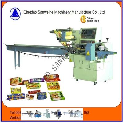 High Speed Horizontal Flow Wrap Machine SWSF 450 Pillow Packing Machine