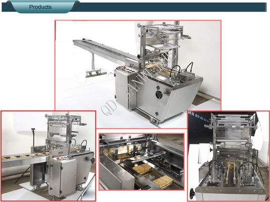 Grey Wafer Packing Machine Automatic Rice Cake Packing Machine