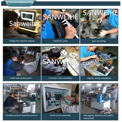 Bread Biscuit Soap Horizontal Flow Wrap Machine CPP Ice Lolly Packaging Machine