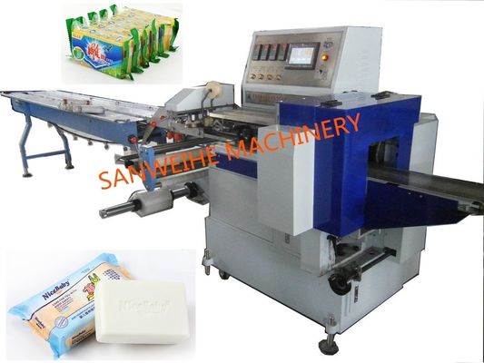 Swwf 590 Horizontal Flow Wrap Machine CPP Reciprocating Pvc Packing Machine