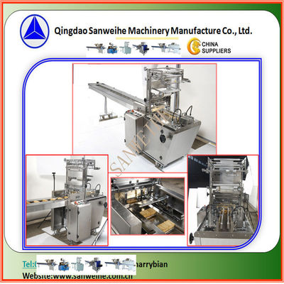 1.1kw Sealing Packaging Machinery Silver Grey Multi Pack Biscuit Packing Machine