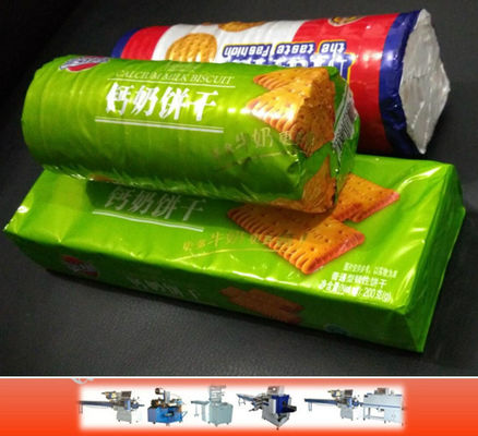 Biscuit Semi Automatic Wrapping Machine Over Wrapping Shrink Film Packaging