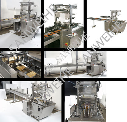 Swh 7017 Forming Filling Sealing Machine Over Wrapping Wafer Sealing Machine
