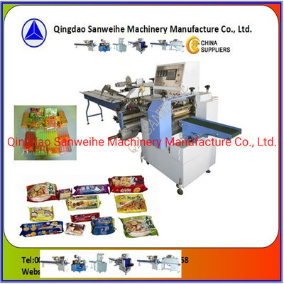 Washing Foam Flow Wrap Packing Machine SGS Automatic Packaging Machine