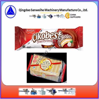 Film Feeding Flow Wrapping Machine CPP Horizontal Flow Wrapper Machine