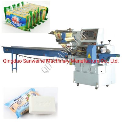 OPP Flow Wrapping Machine 4.6KW 220V Automatic Horizontal Packing Machine