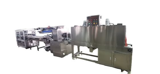 SWWL-720 Tetra Bricks or Cans Shrink Wrap Packing Machinery With Customization